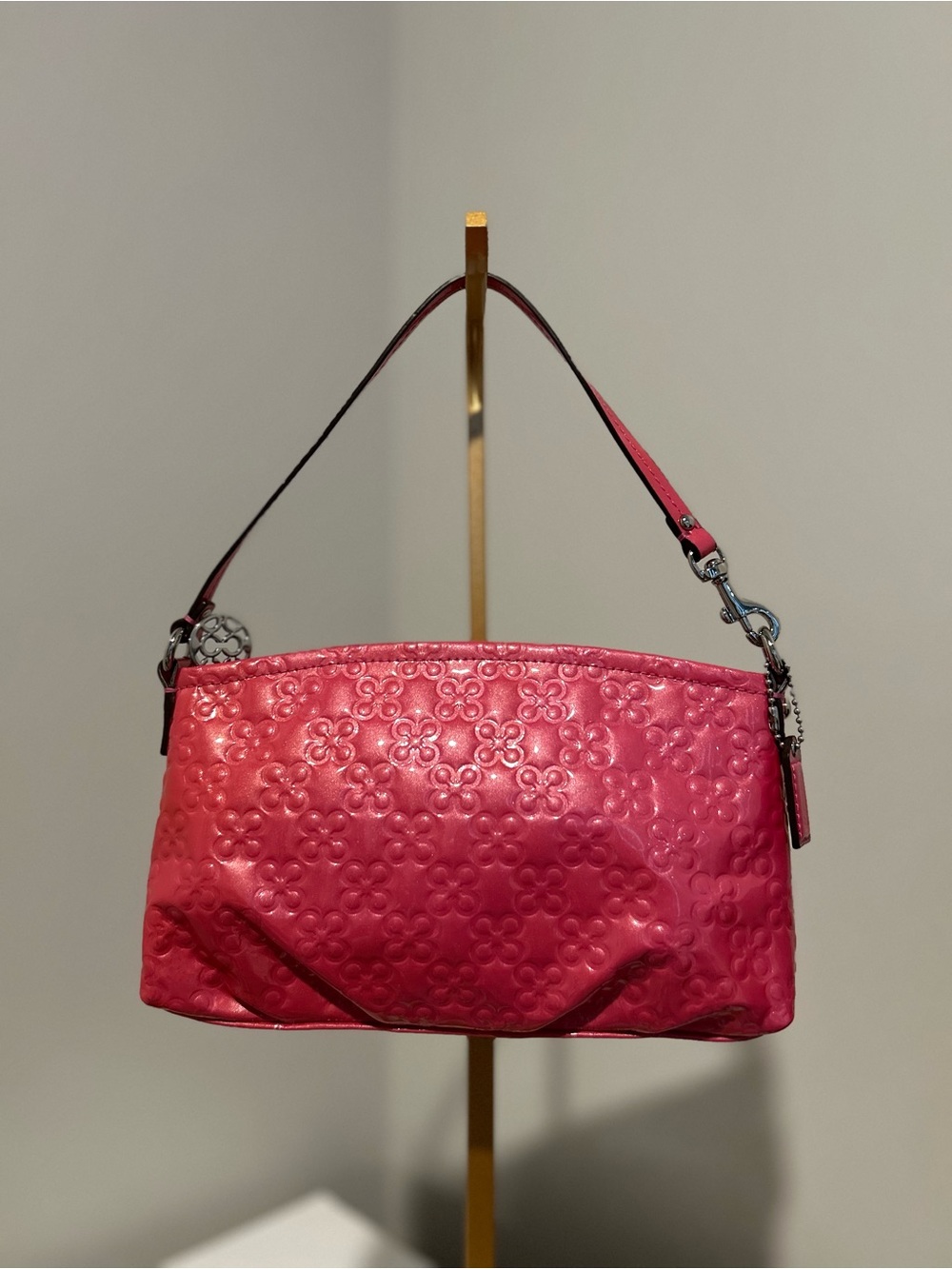 Coach shimmery mini purse